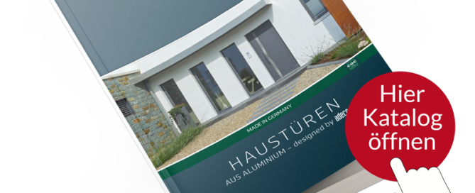 Haustüren aus Aluminium - designed by adeco